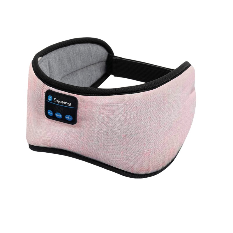 The Practical Benefits of the Cotton Pink Centered Bluetooth Eye Mask for Better Sleep
